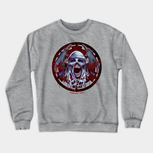 Blood & Frost - Spray Cog Crewneck Sweatshirt by Gloomlight